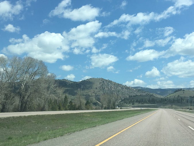headed towards Butte